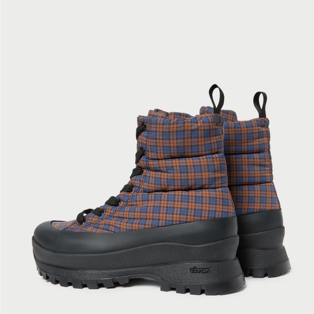 Loeffler Randall - Davey Navy/Rust Weather Boot - Picture 5 of 14